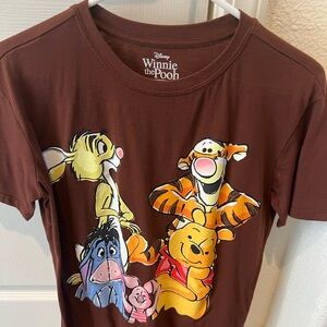 Disney Winnie the Pooh Brown T-Shirt